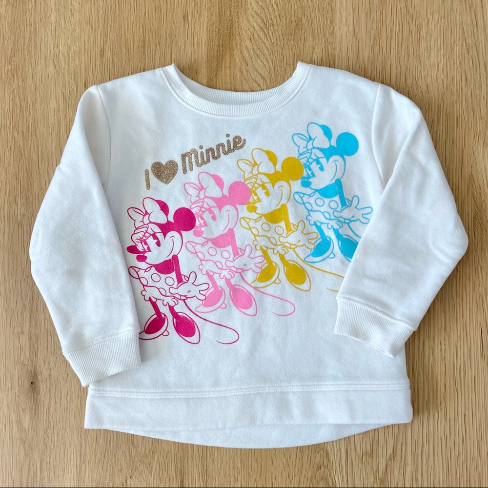 I Love Minnie Disney Softest Fleece Jumping Bean Sweatshirt💕